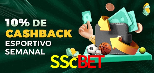 10% de bônus de cashback na SScbet